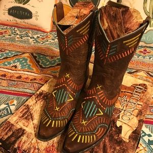 Old Gringo women’s Apache stitch western boots